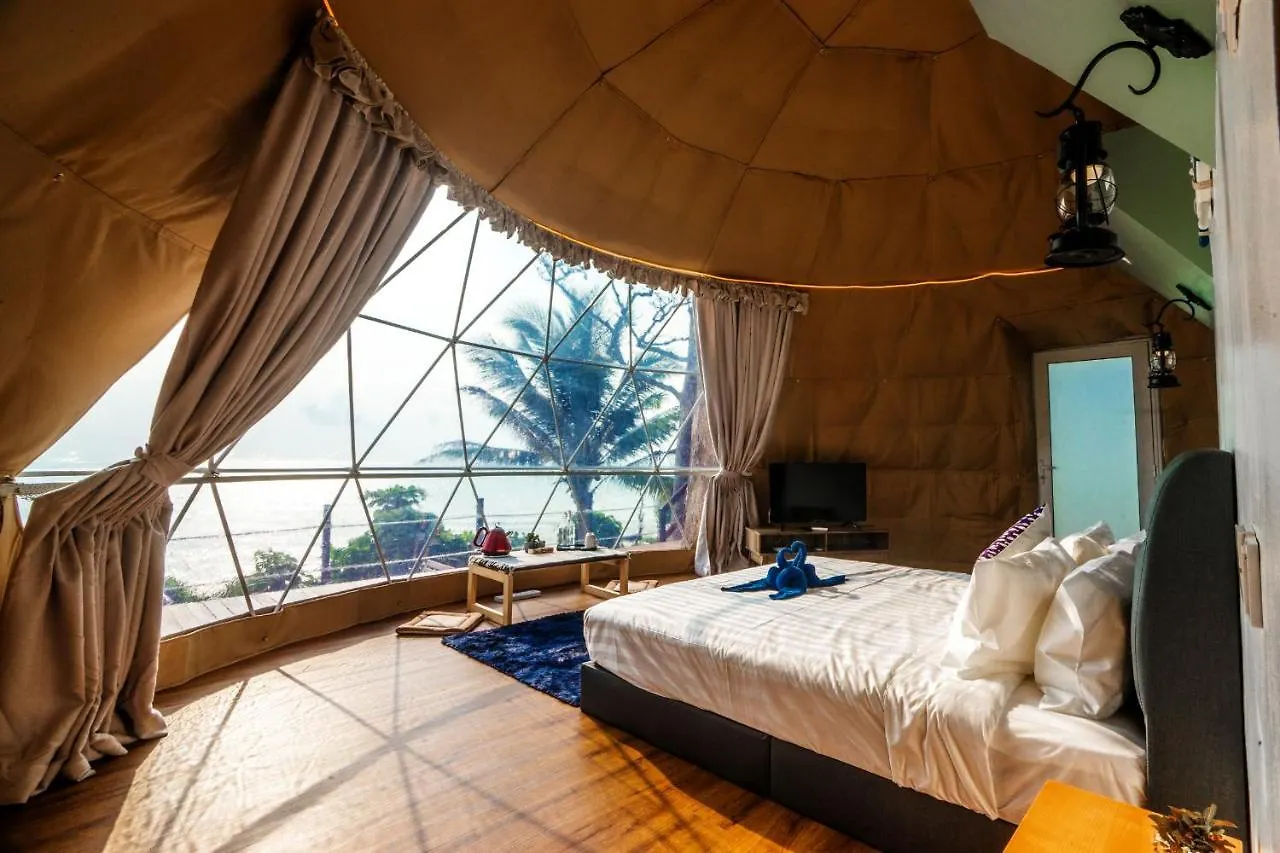 新山 Santorini Cave House Inspired, Cliffside Paradise酒店